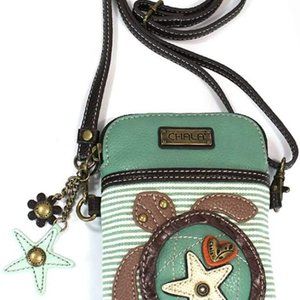 Crossbody Cell Phone Purse -Women PU Leather Multicolor Handbag Adjustable Strap